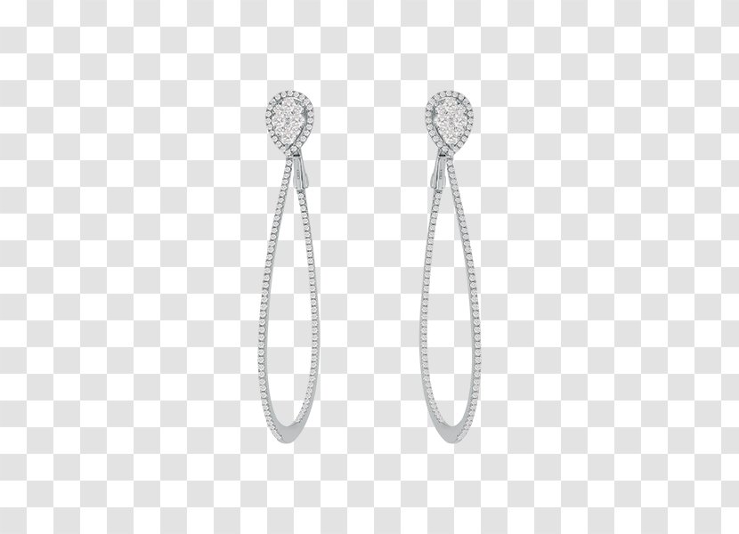 Earring Jewellery Gold Diamond DJULA Transparent PNG