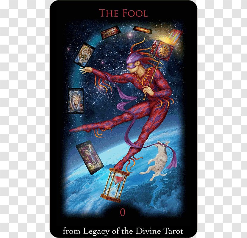 Legacy Of The Divine Tarot Major Arcana Gilded Fool - Organism Transparent PNG