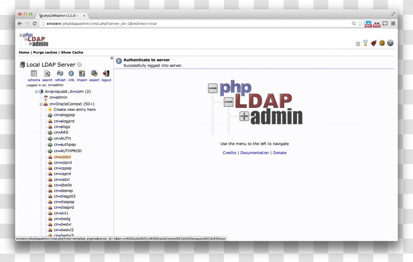 Lightweight Directory Access Protocol OpenLDAP Installation PhpLDAPadmin Computer Servers - Multimedia Transparent PNG