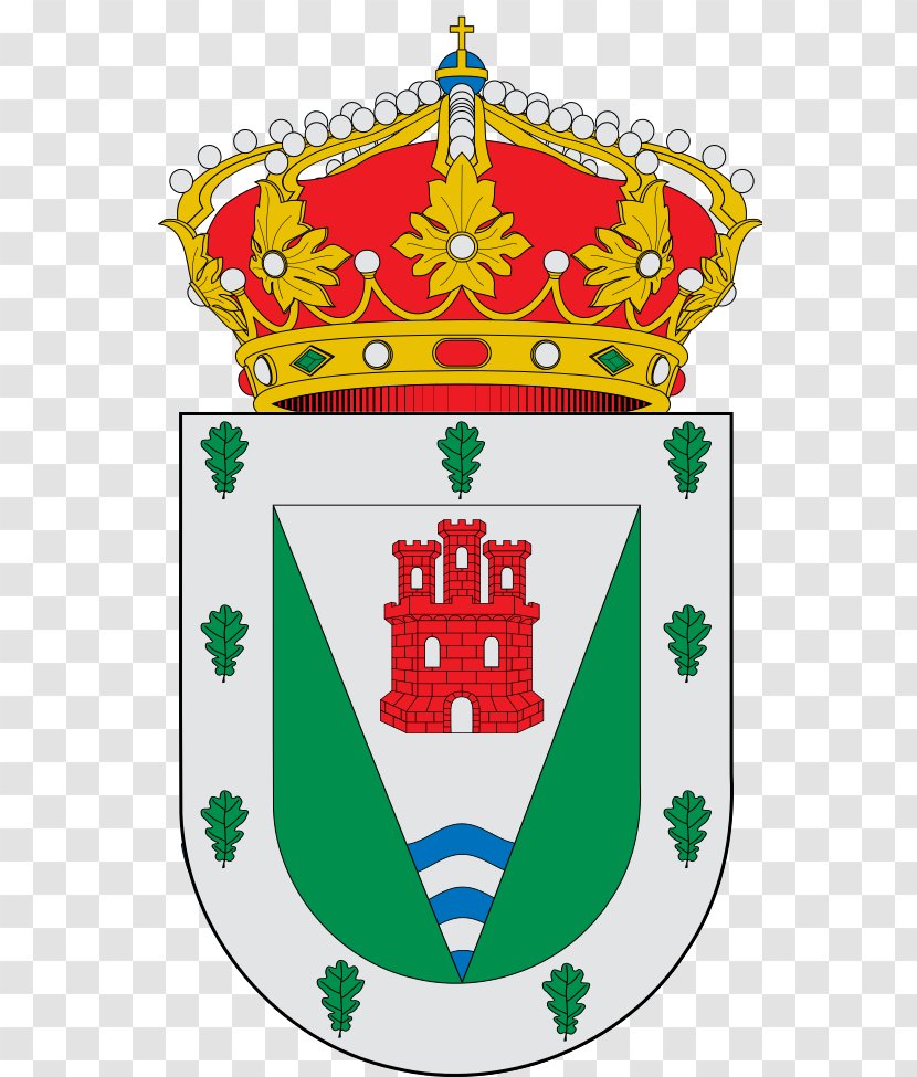 Trigueros Del Valle Escutcheon Coat Of Arms Spain Castell - Vert Transparent PNG