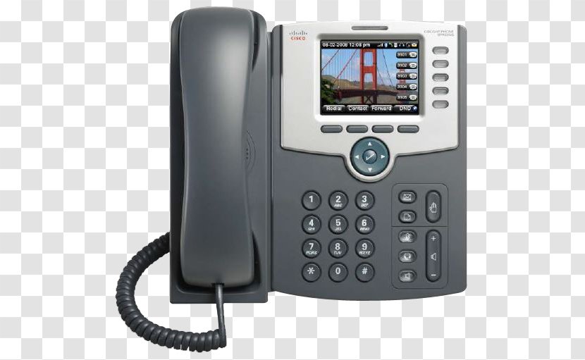 VoIP Phone Cisco SPA 525G2 Telephone SPA525G2 Systems - Spa 525g2 - Caller Id Transparent PNG