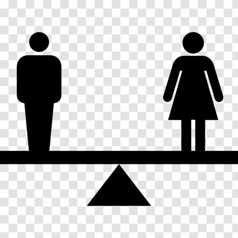 Female Woman Gender Equality - Monochrome Transparent PNG