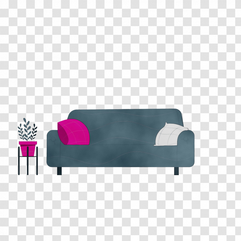 Sofa Bed Furniture Chaise Longue Couch Rectangle Transparent PNG