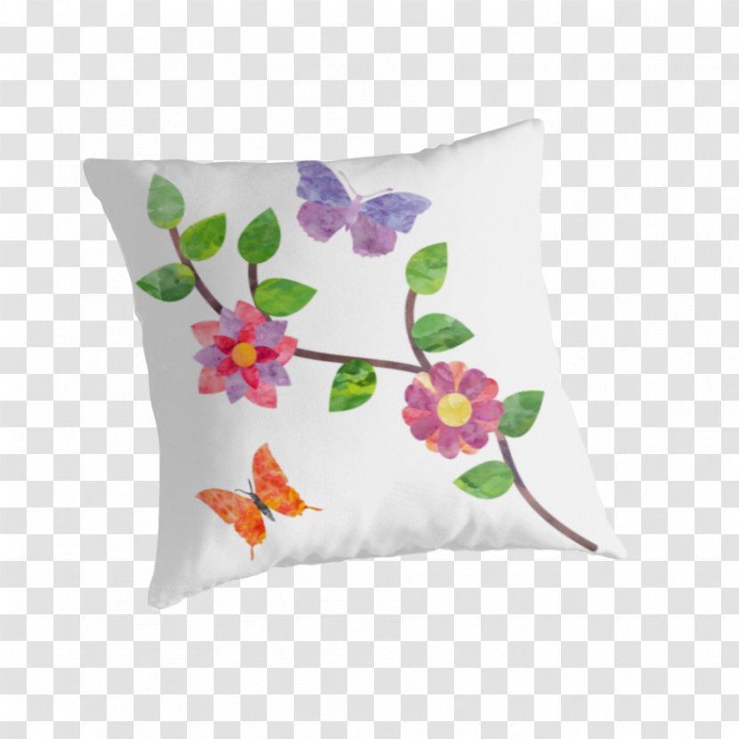 Throw Pillows Cushion FaZe Clan - Butterfly Aestheticism Transparent PNG