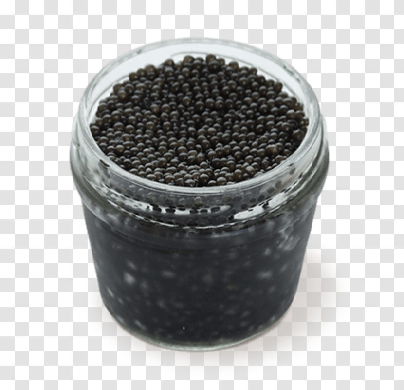 Beluga Caviar Shellfish Sturgeon - Superfood - Black Transparent PNG