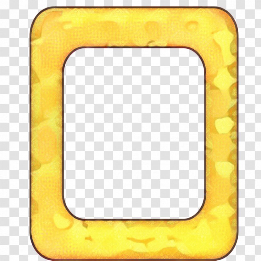 Picture Cartoon - Rectangle - Yellow Transparent PNG