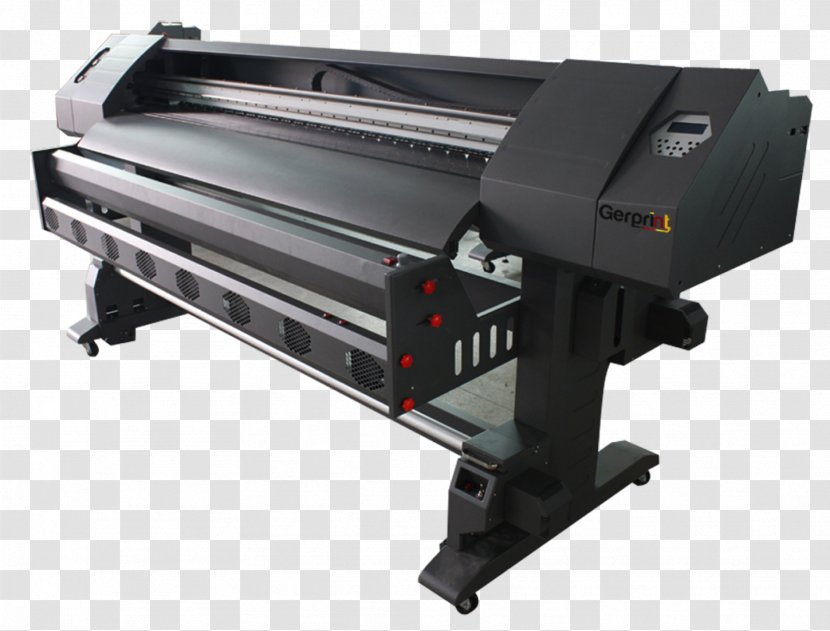 Inkjet Printing Dye-sublimation Printer Plotter - Press Transparent PNG