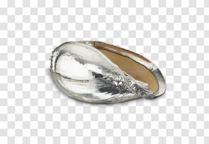 Silver Buccellati Seashell Jewellery Centrepiece Transparent PNG