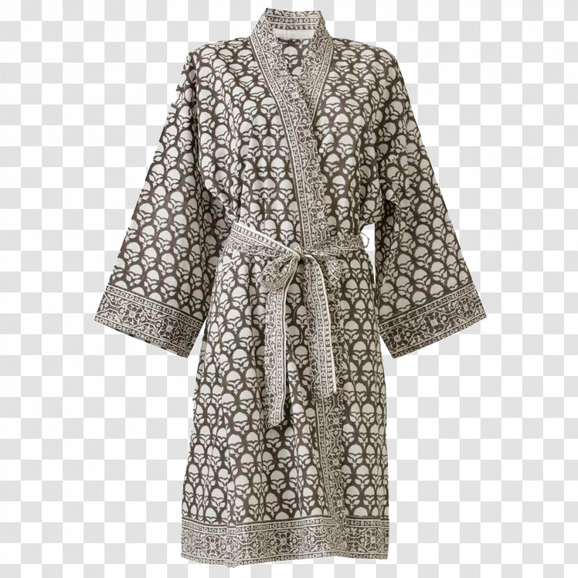 Dress Sleeve Clothing Coat Tunic - Nightwear Transparent PNG