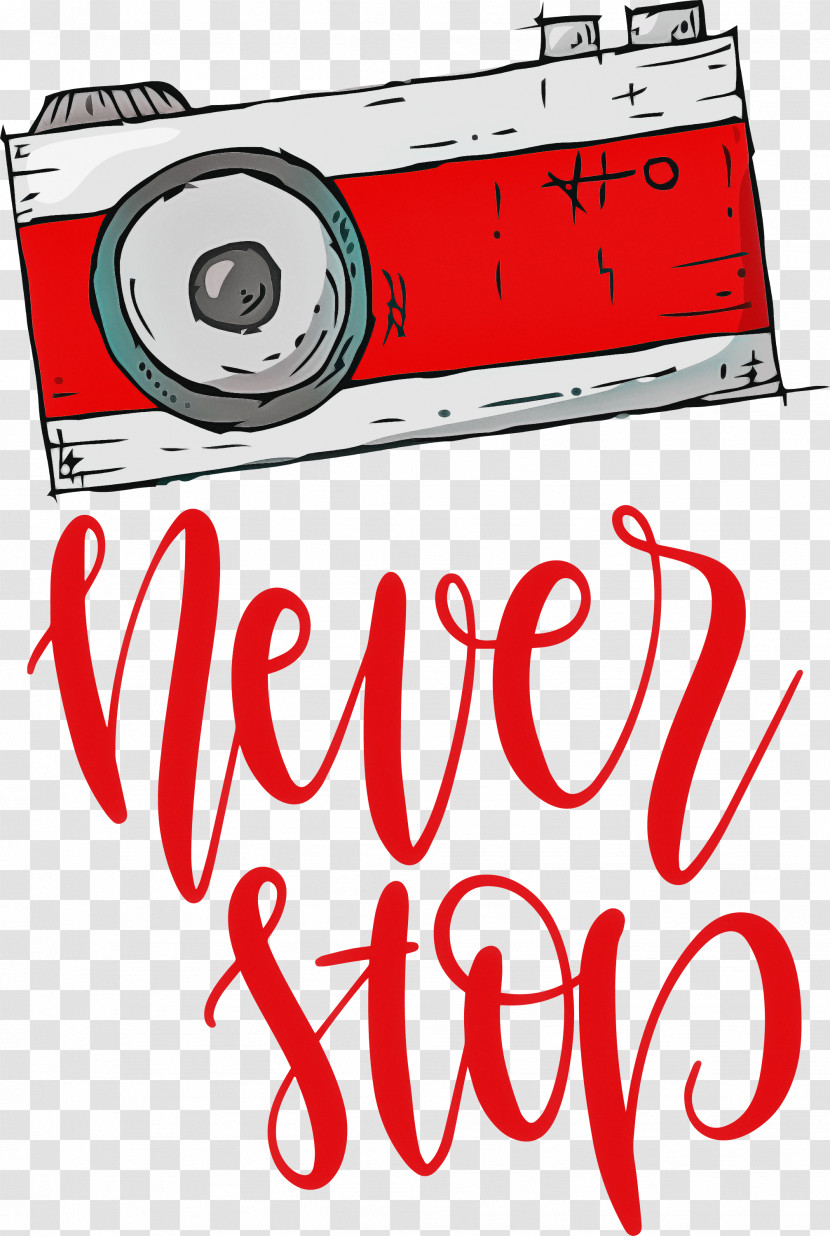 Never Stop Motivational Inspirational Transparent PNG