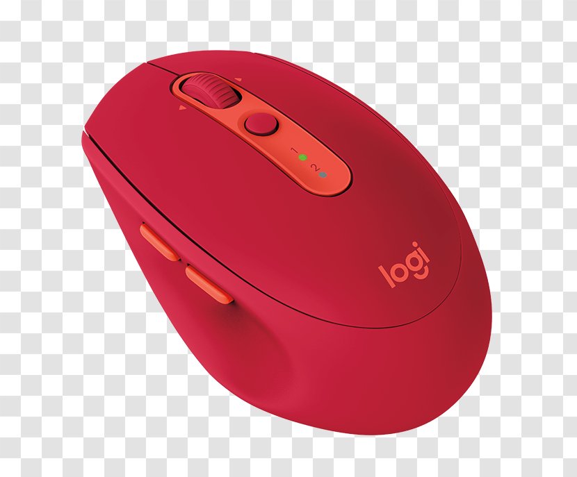Computer Mouse Logitech M590 Silent Unifying Receiver Wireless Transparent PNG