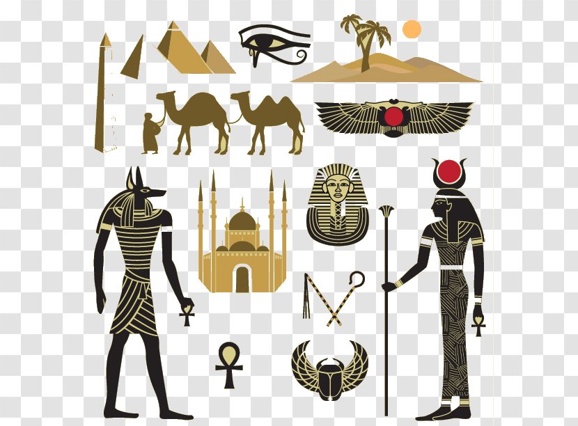 Egyptian Pyramids Great Pyramid Of Giza Ancient Egypt Icon - Costume Design - Features Transparent PNG