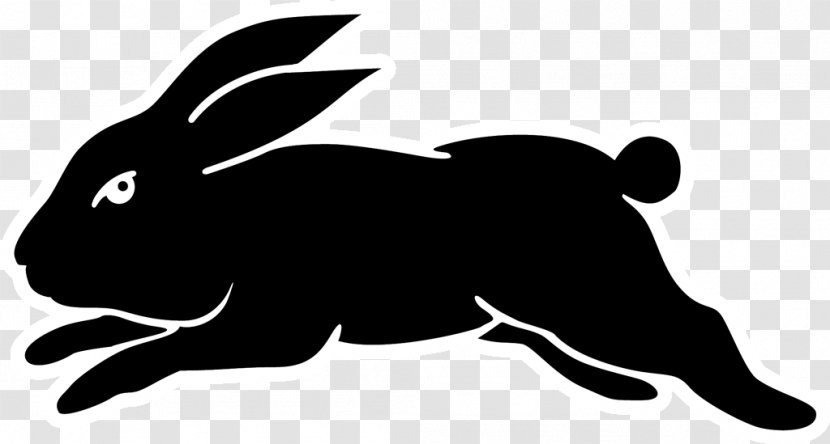 South Sydney Rabbitohs Domestic Rabbit National Rugby League North Queensland Cowboys - White Transparent PNG