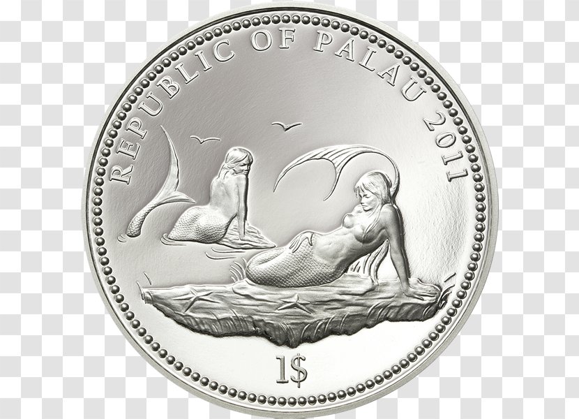 Silver Coin Palau Copper Transparent PNG