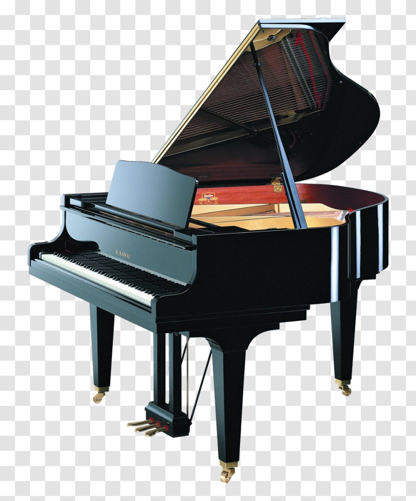 Kawai Musical Instruments Digital Piano Grand - Silhouette Transparent PNG