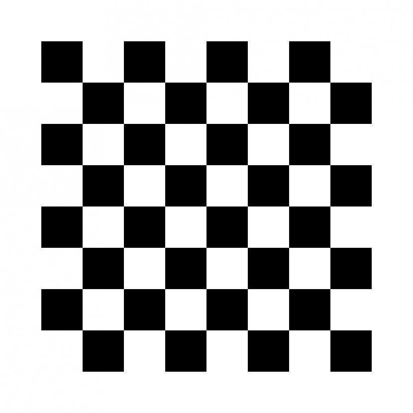 Chessboard Draughts Chess Piece Board Game - Monochrome - Checkerboard Transparent PNG