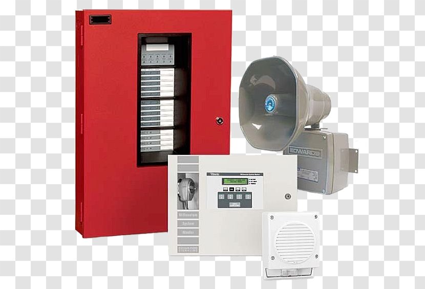 Fire Alarm System Security Alarms & Systems Suppression Access Control Heat Detector - Siren - Detect Transparent PNG