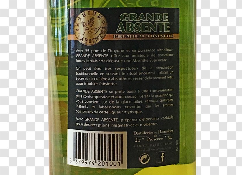 Grande Absente Absinthe Liqueur Liquor - Drink - Absent Illustration Transparent PNG