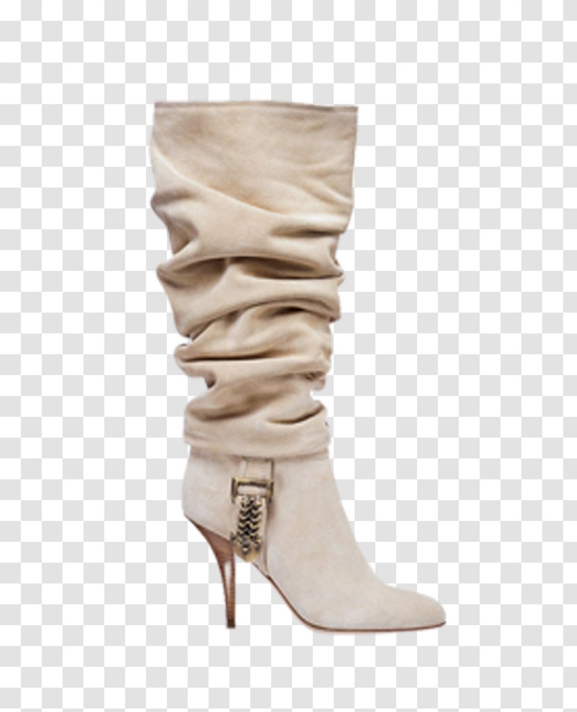 Boot Shoe Trousers Fashion Button - Thighhigh Boots - Fold Transparent PNG