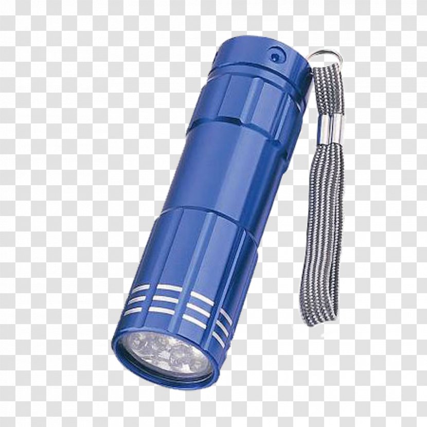 Flashlight Cobalt Blue Transparent PNG