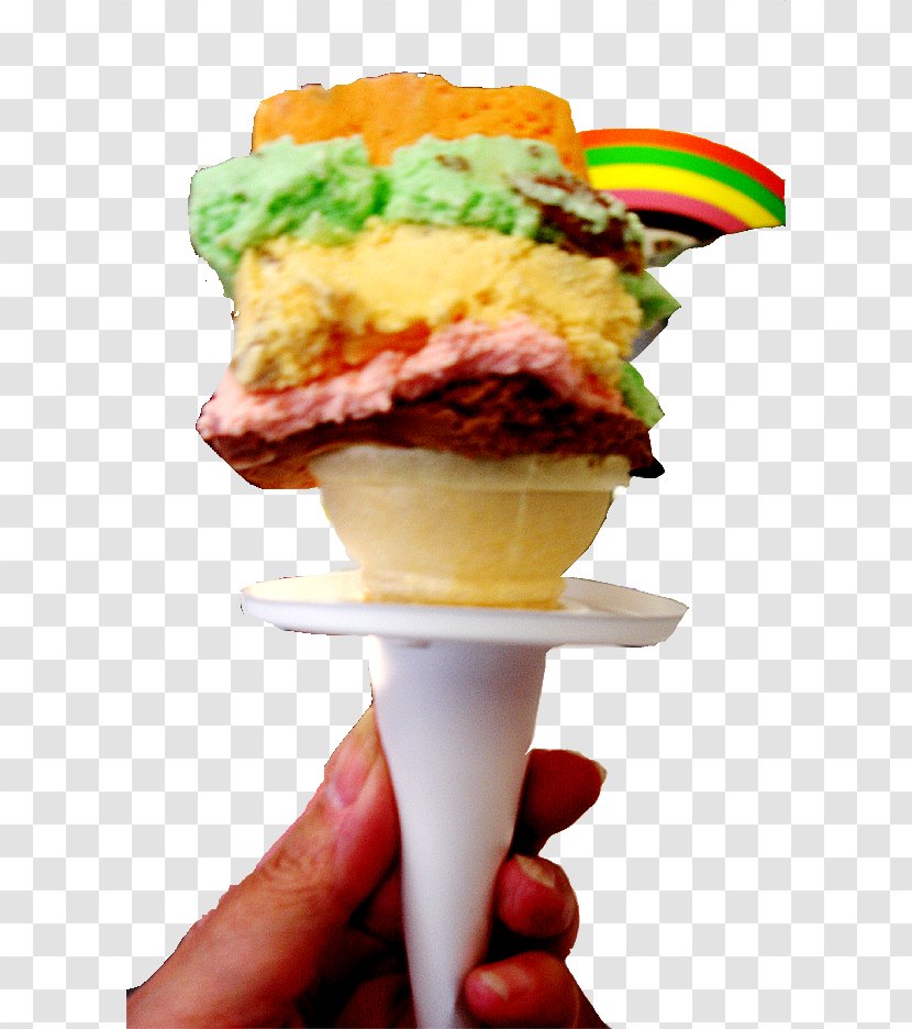 Ice Cream Cones Sundae Gelato Cholado - Sorbetes - Lamian Transparent PNG