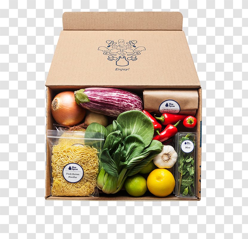 Meal Kit Delivery Service Blue Apron Food - Local - Business Transparent PNG