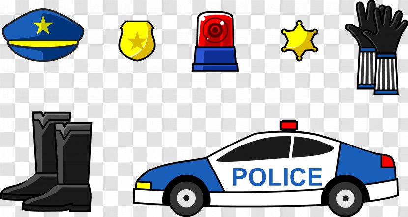Police Officer Car Badge - Technology - Supplies Transparent PNG