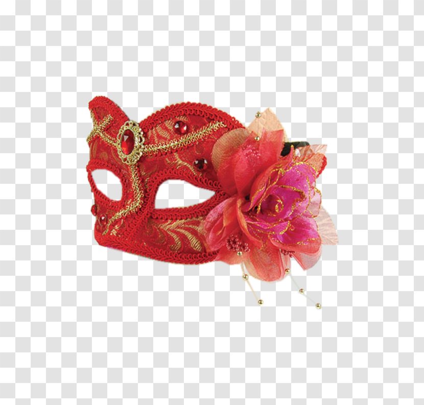 Mask Carnival Red Transparent PNG