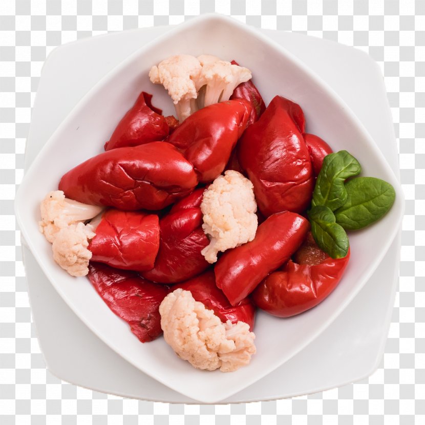 Piquillo Pepper Recipe Dish Capsicum Annuum - Salate Transparent PNG