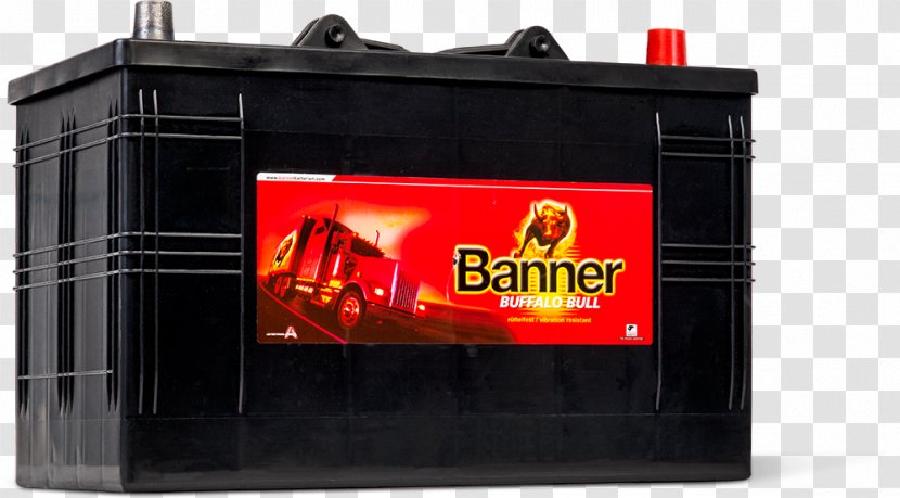 Automotive Battery Banner Electric Car Rechargeable - Truck Transparent PNG