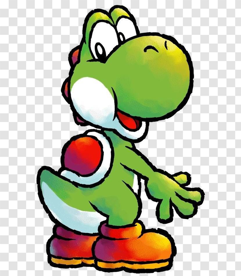 Yoshi's Island Universal Gravitation Video Games Coloring Book - Mario Bros - Barefoot Yoshi Png Cartoon Transparent PNG