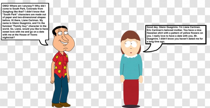 Glenn Quagmire Family Guy: The Quest For Stuff Character Art Clothing - Cartoon - Flower Transparent PNG