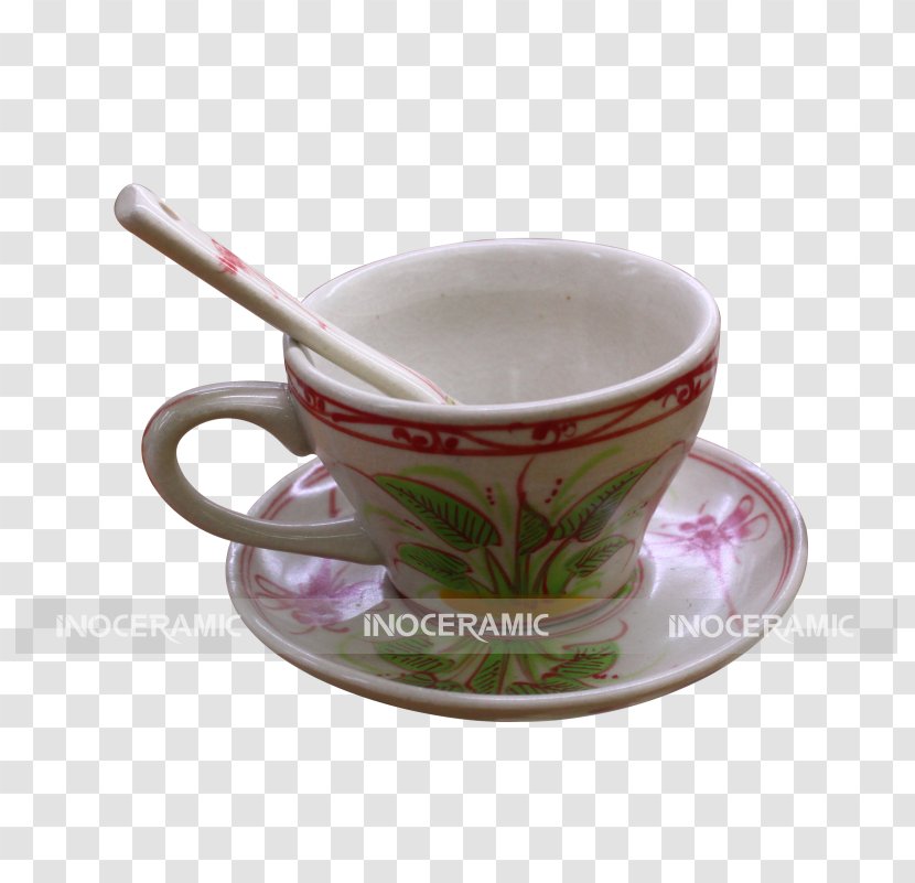 Espresso Coffee Cup Cappuccino Cafe - Porcelain - Ly Transparent PNG