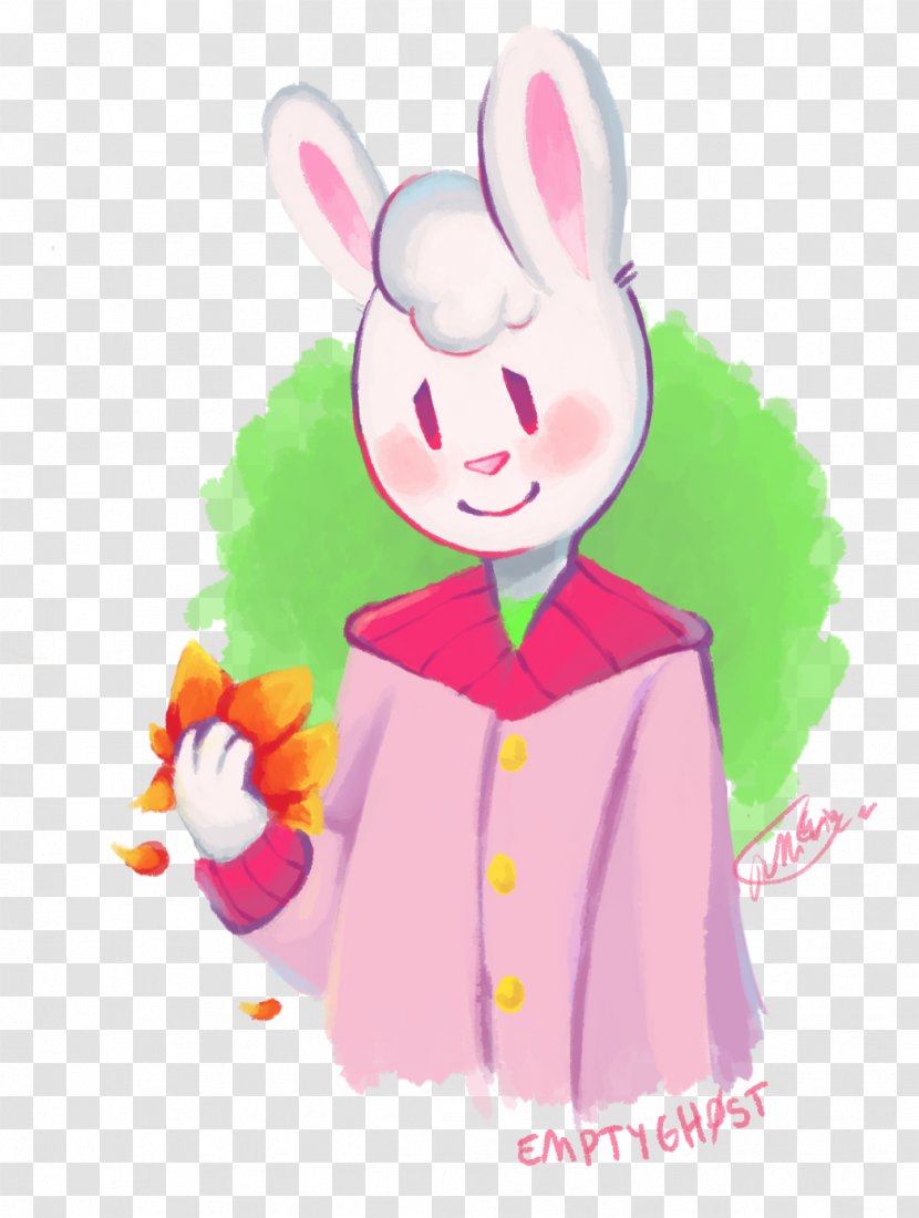 Easter Bunny Illustration Clip Art Pink M - Krita Download Latest Transparent PNG