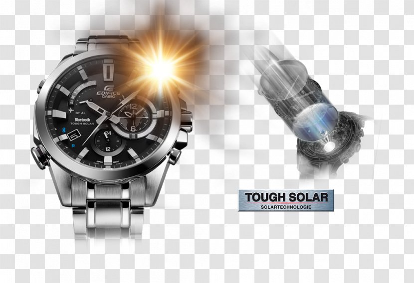 Watch Casio Edifice Tough Solar Chronograph - Smartwatch Transparent PNG