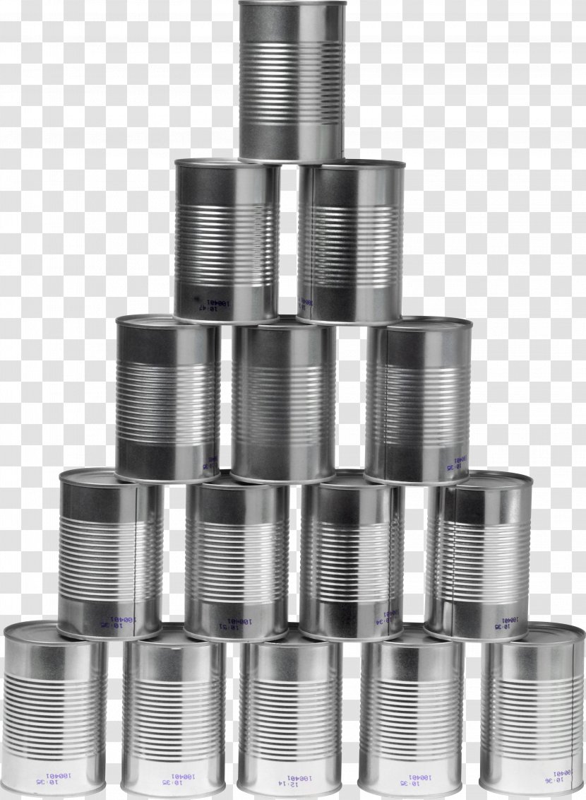 Tin Can Food Bank Grocery Store Stock Photography - Steel Transparent PNG