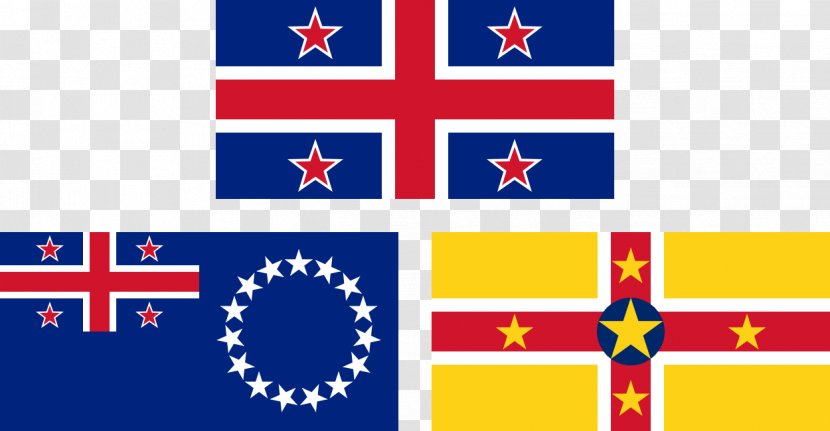 Flag Of The Cook Islands Niue New Zealand - Samoa - Vector Transparent PNG