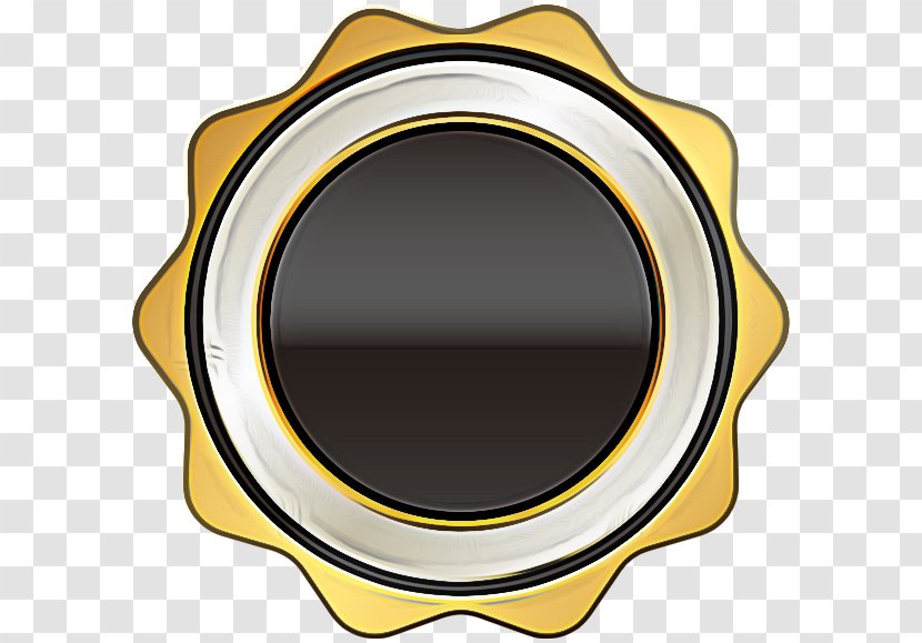 Yellow Clip Art Circle Logo Transparent PNG
