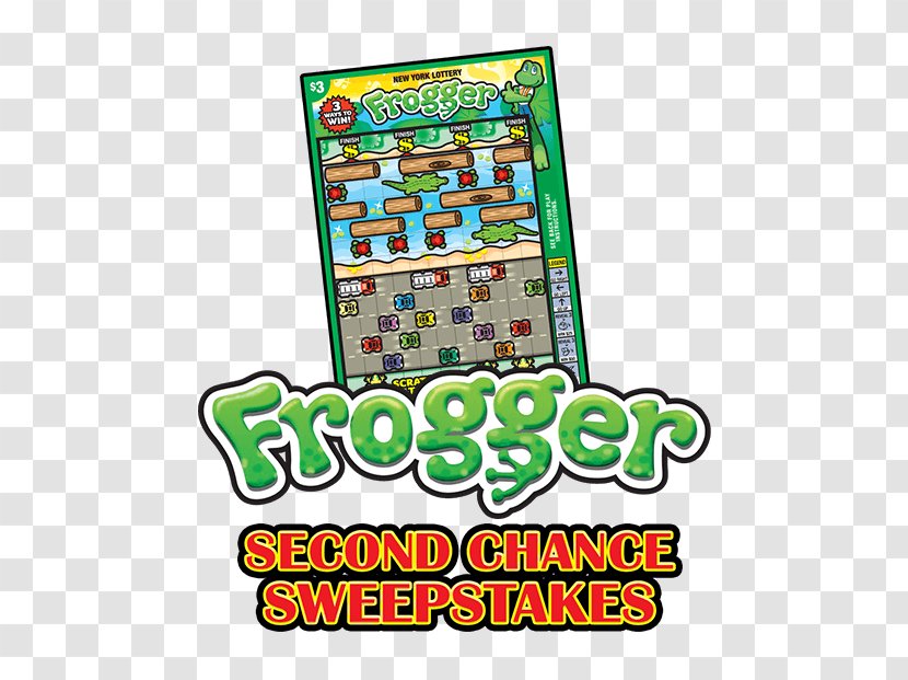 Frogger Scratchcard Video Game Lottery New York City - East Northport Transparent PNG