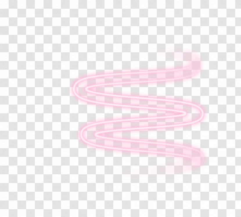 Pink M Font - Eyes Lips Transparent PNG