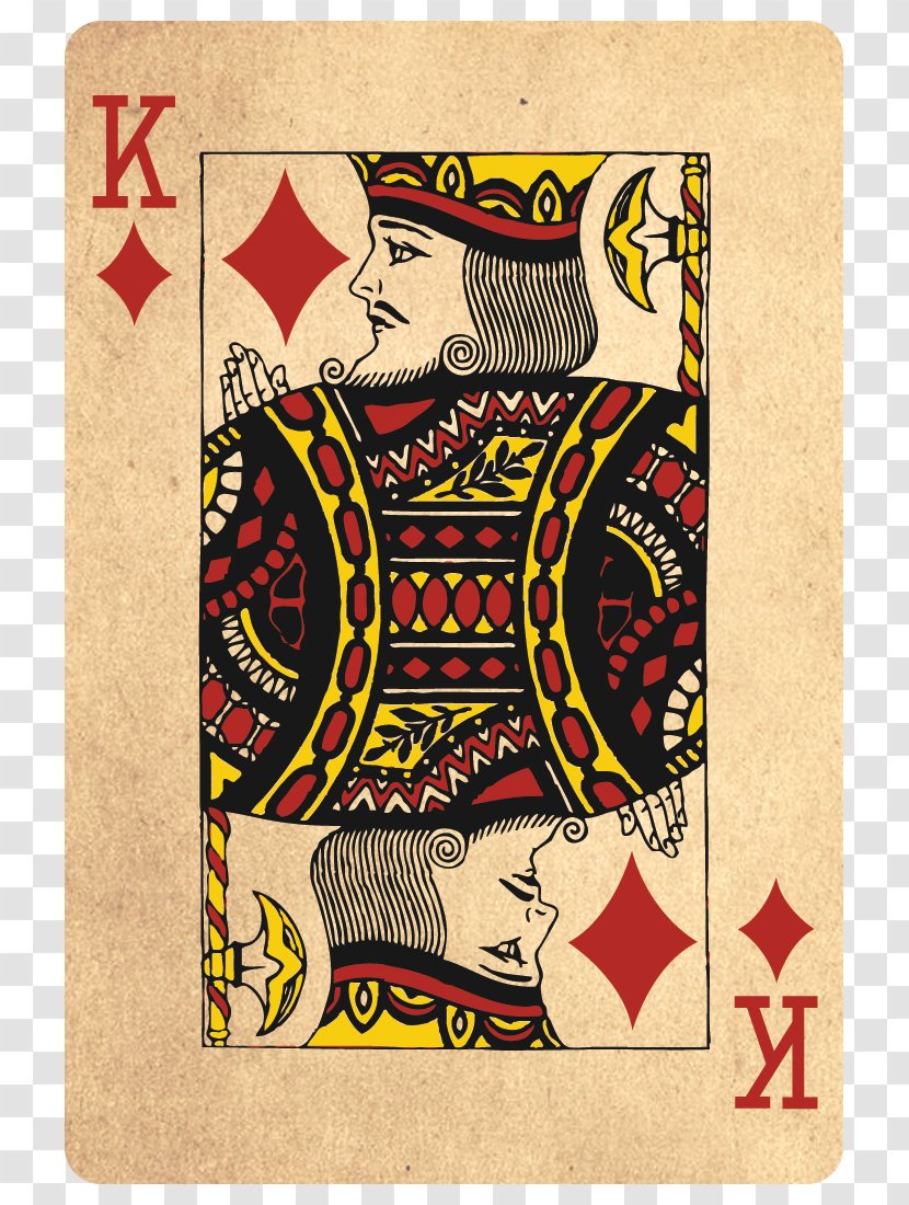 Playing Card King Roi De Carreau Jack Queen Of Clubs - Spades - Europe And America Adorn Dark Magic Transparent PNG