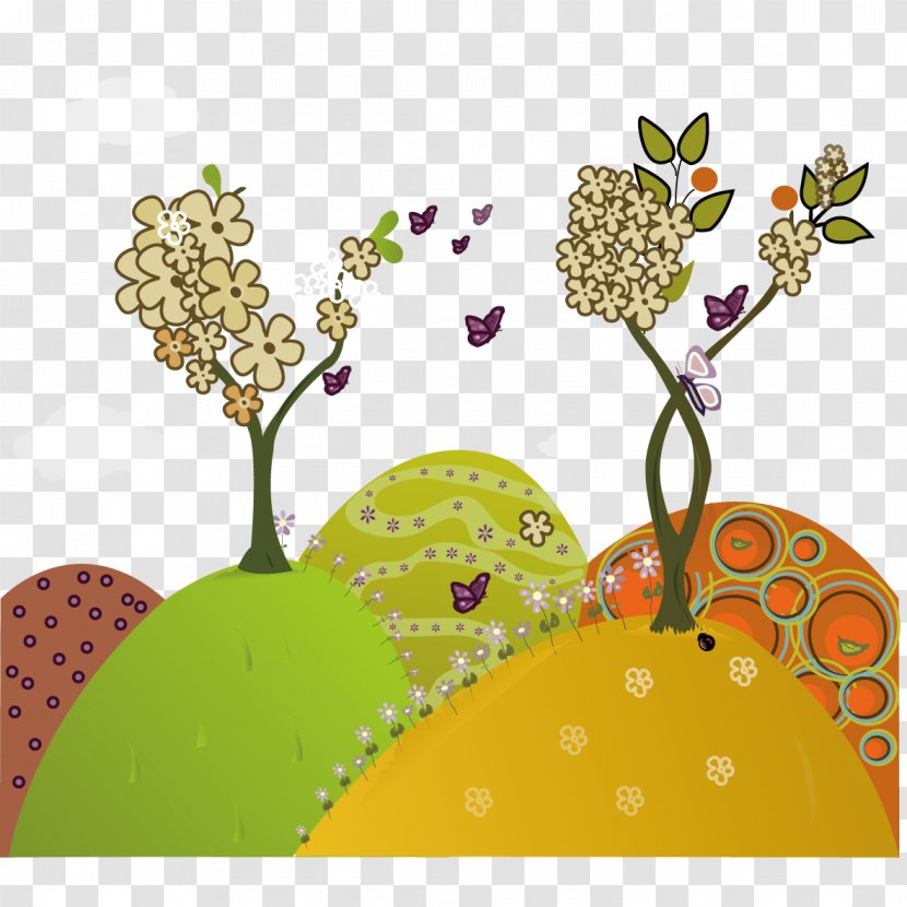 Drawing Clip Art - Gratis - Mountain Trees Transparent PNG