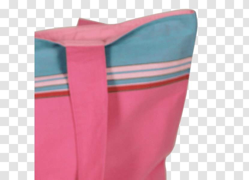Handbag Shoulder Beach Cotton - Magenta - Sac Plage Transparent PNG
