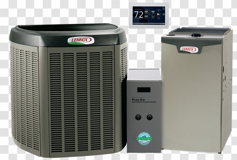 Furnace HVAC Lennox International Air Conditioning Heat - Ventilation - Indoor Quality Transparent PNG