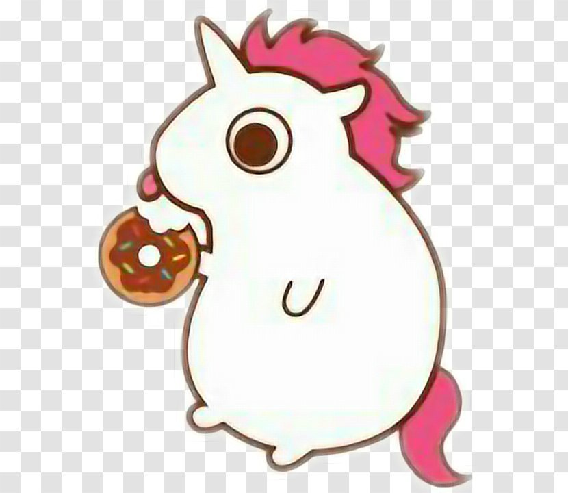Donuts Unicorn Frosting & Icing Sticker Drawing - Watercolor Transparent PNG