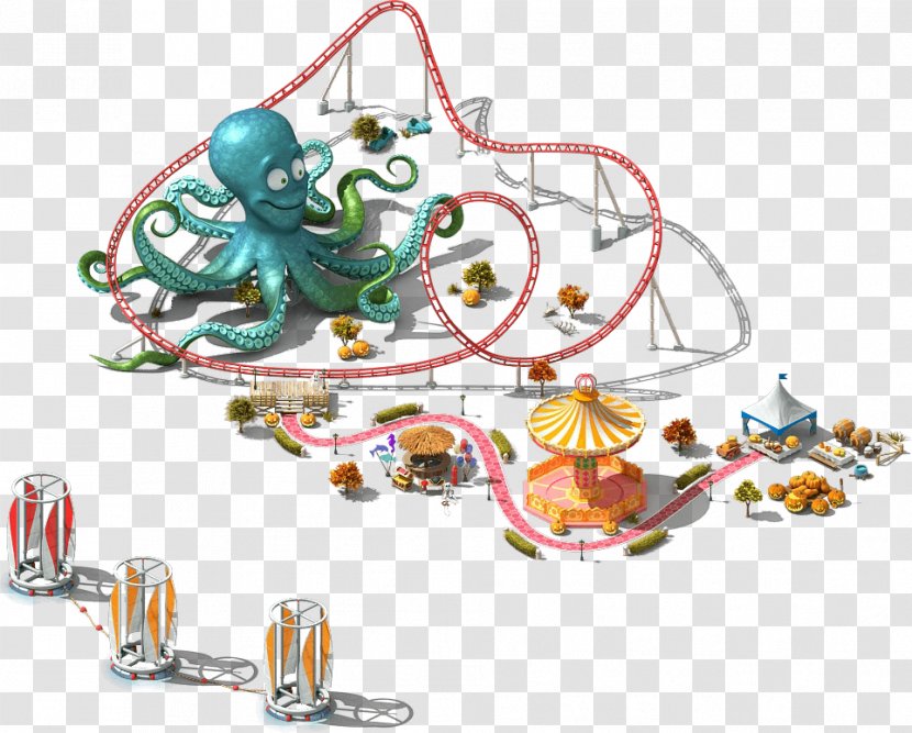 Wikia Image Clip Art Amusement Park - Atlantis Theme Transparent PNG