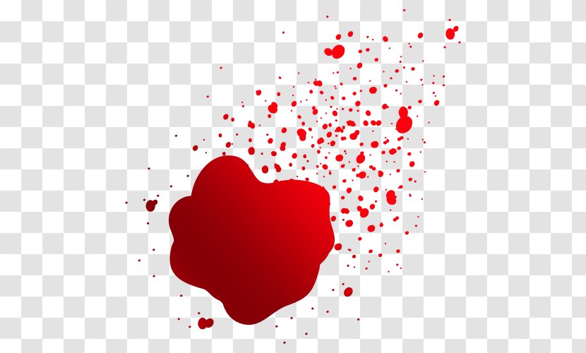 Blood Residue Clip Art - Heart - Puddle Ripple Transparent PNG