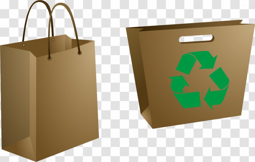 Paper Bag Shopping Handbag - Elements Transparent PNG
