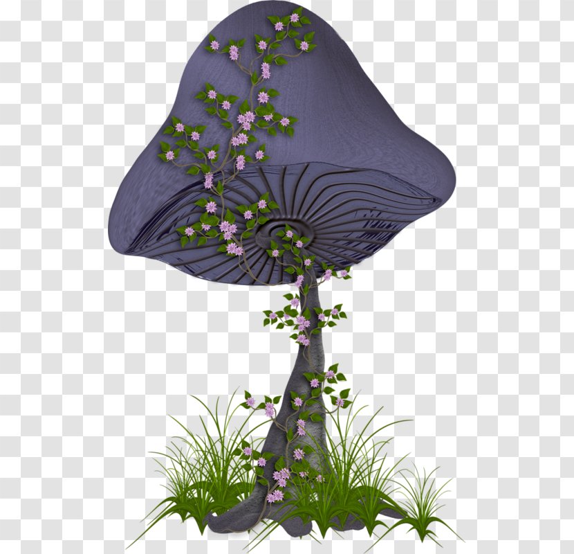 Purple Mushroom Violet Clip Art - Flora - Mushrooms Transparent PNG