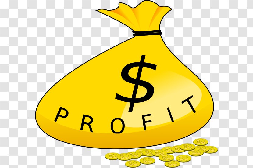 Money Bag Profit Payment Clip Art - Area - Finance Cliparts Transparent PNG